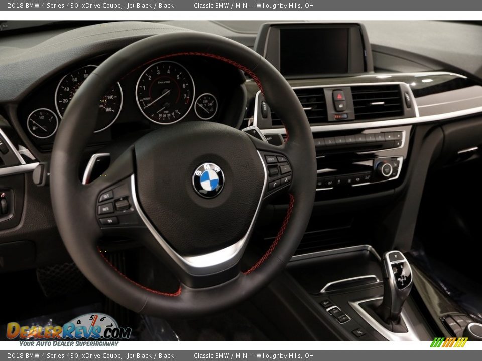 2018 BMW 4 Series 430i xDrive Coupe Jet Black / Black Photo #6