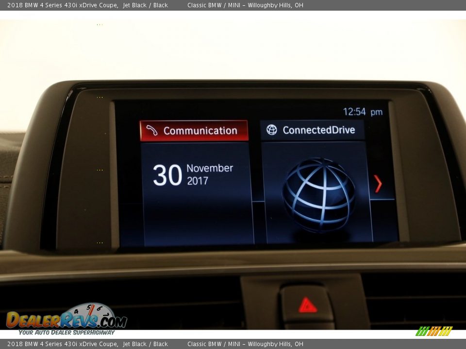 2018 BMW 4 Series 430i xDrive Coupe Jet Black / Black Photo #10