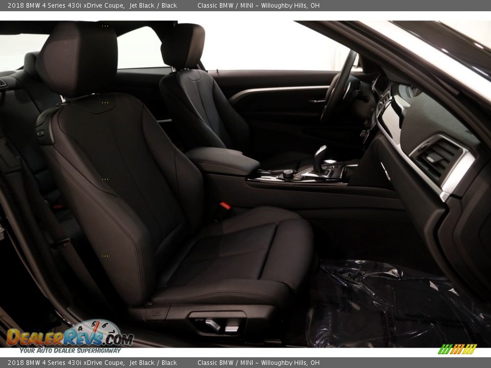 2018 BMW 4 Series 430i xDrive Coupe Jet Black / Black Photo #13