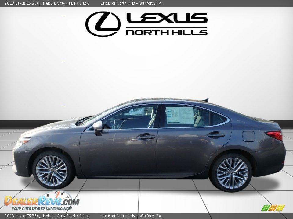 2013 Lexus ES 350 Nebula Gray Pearl / Black Photo #3