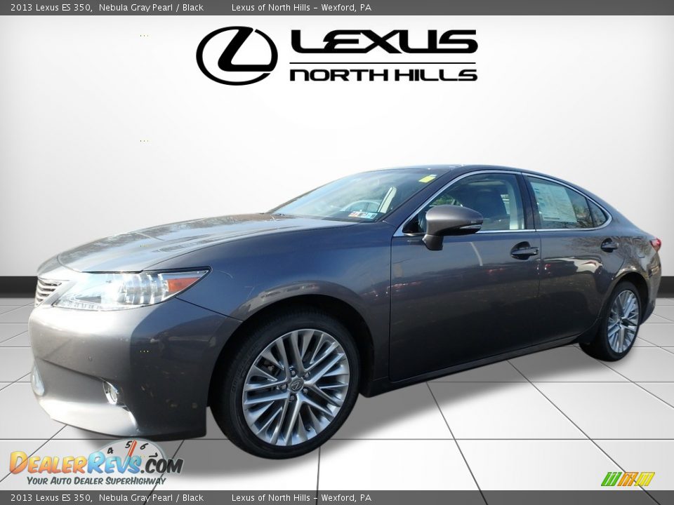 2013 Lexus ES 350 Nebula Gray Pearl / Black Photo #4
