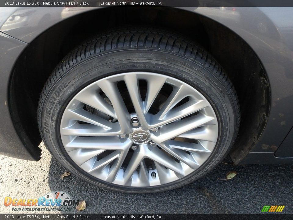 2013 Lexus ES 350 Nebula Gray Pearl / Black Photo #5