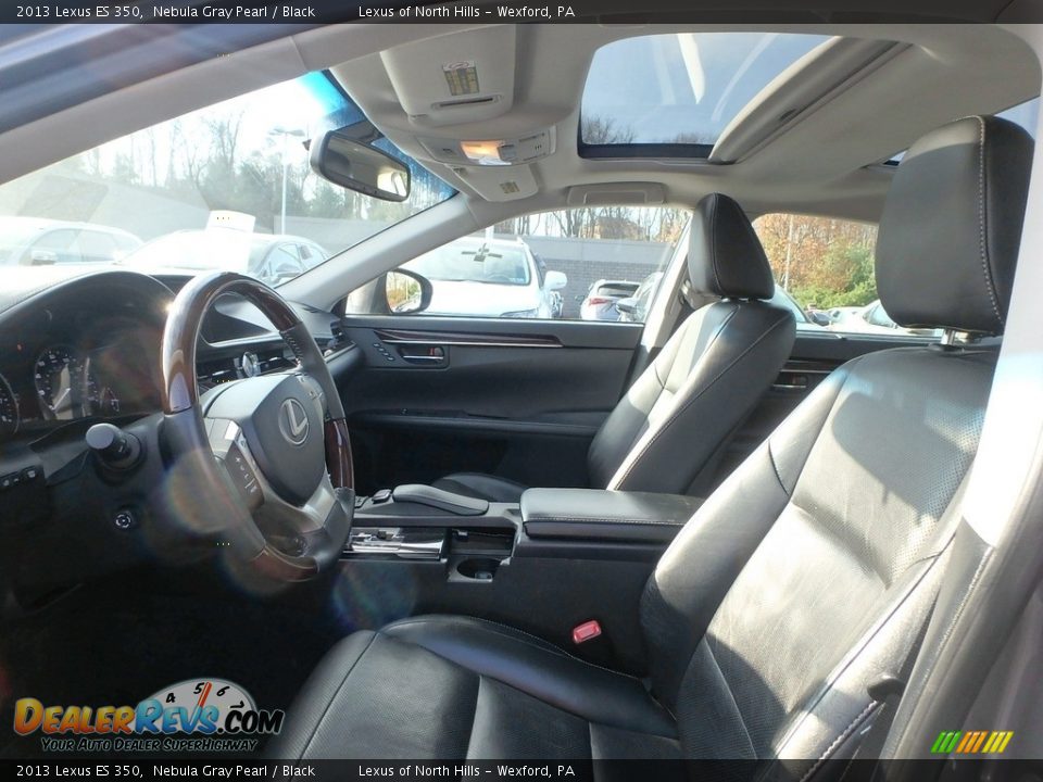 2013 Lexus ES 350 Nebula Gray Pearl / Black Photo #7