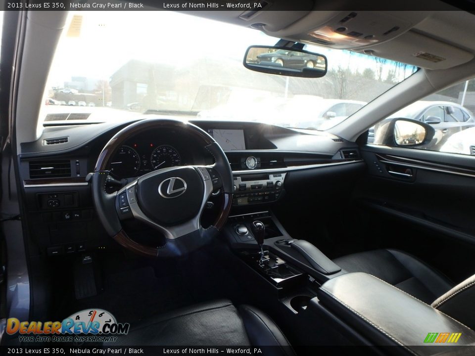 2013 Lexus ES 350 Nebula Gray Pearl / Black Photo #9