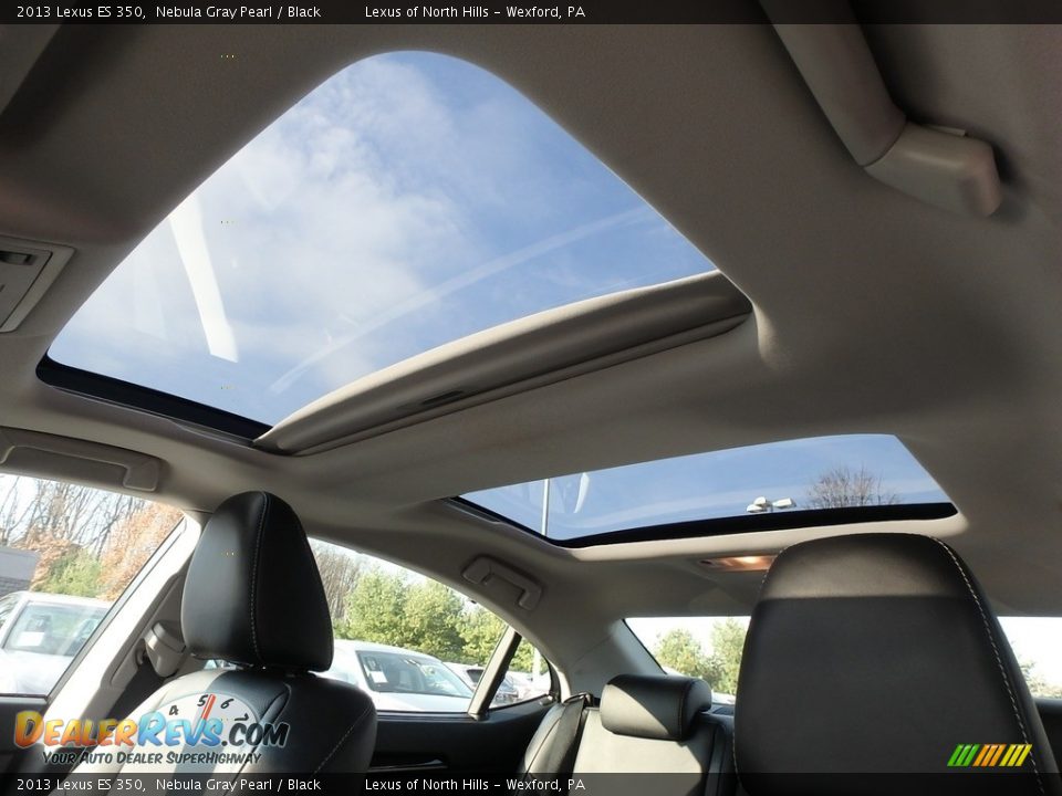 2013 Lexus ES 350 Nebula Gray Pearl / Black Photo #13