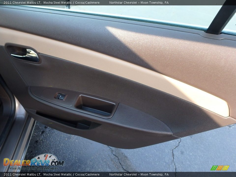 2011 Chevrolet Malibu LT Mocha Steel Metallic / Cocoa/Cashmere Photo #18