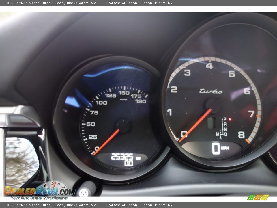 2015 Porsche Macan Turbo Black / Black/Garnet Red Photo #21