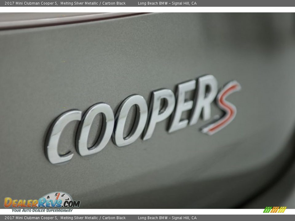 2017 Mini Clubman Cooper S Melting Silver Metallic / Carbon Black Photo #6