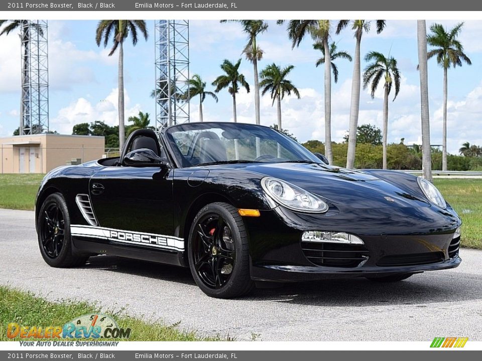 2011 Porsche Boxster Black / Black Photo #1