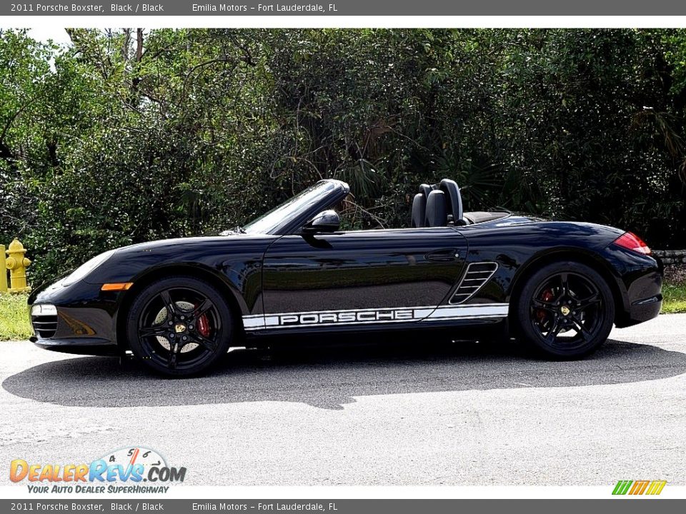 2011 Porsche Boxster Black / Black Photo #2