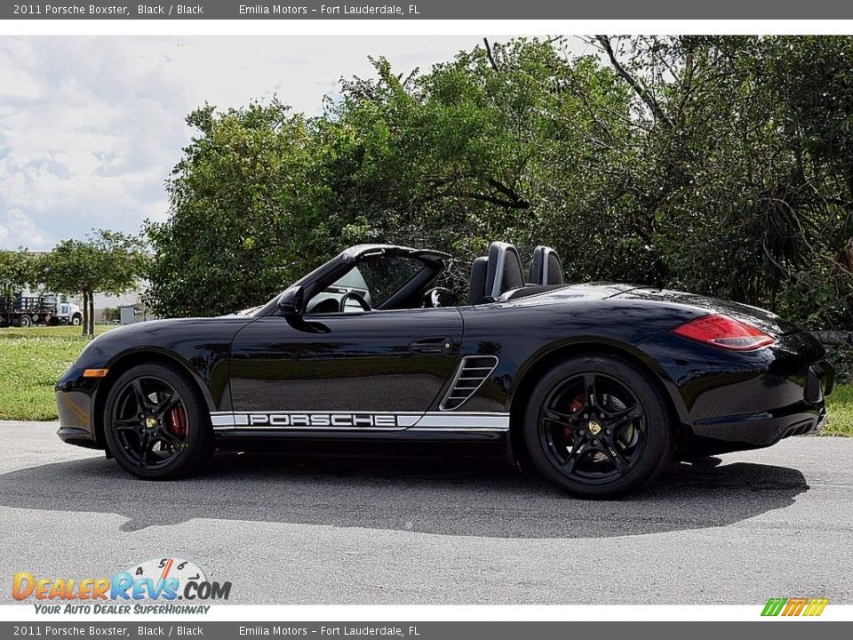 2011 Porsche Boxster Black / Black Photo #3