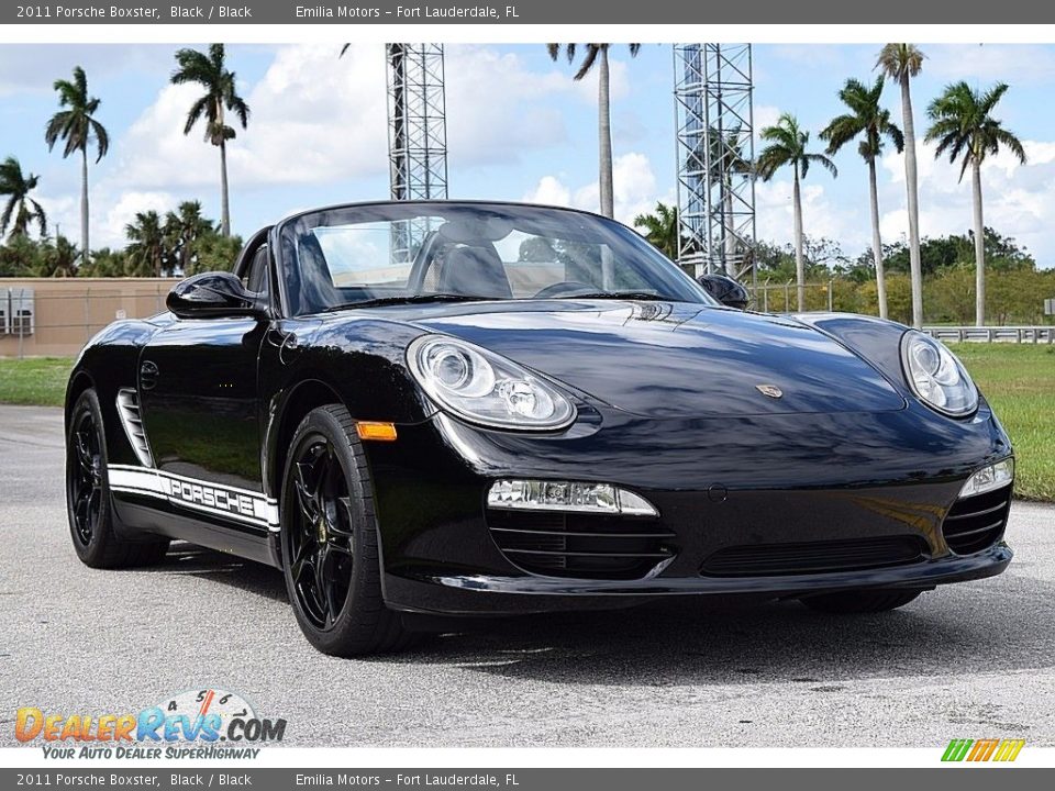 2011 Porsche Boxster Black / Black Photo #9