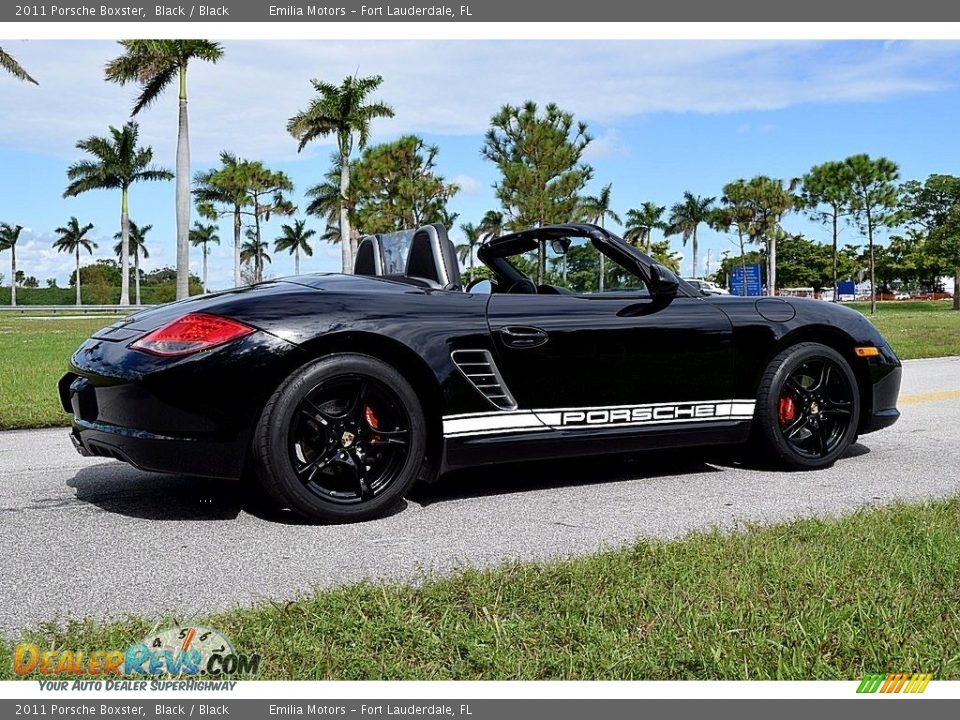 2011 Porsche Boxster Black / Black Photo #10