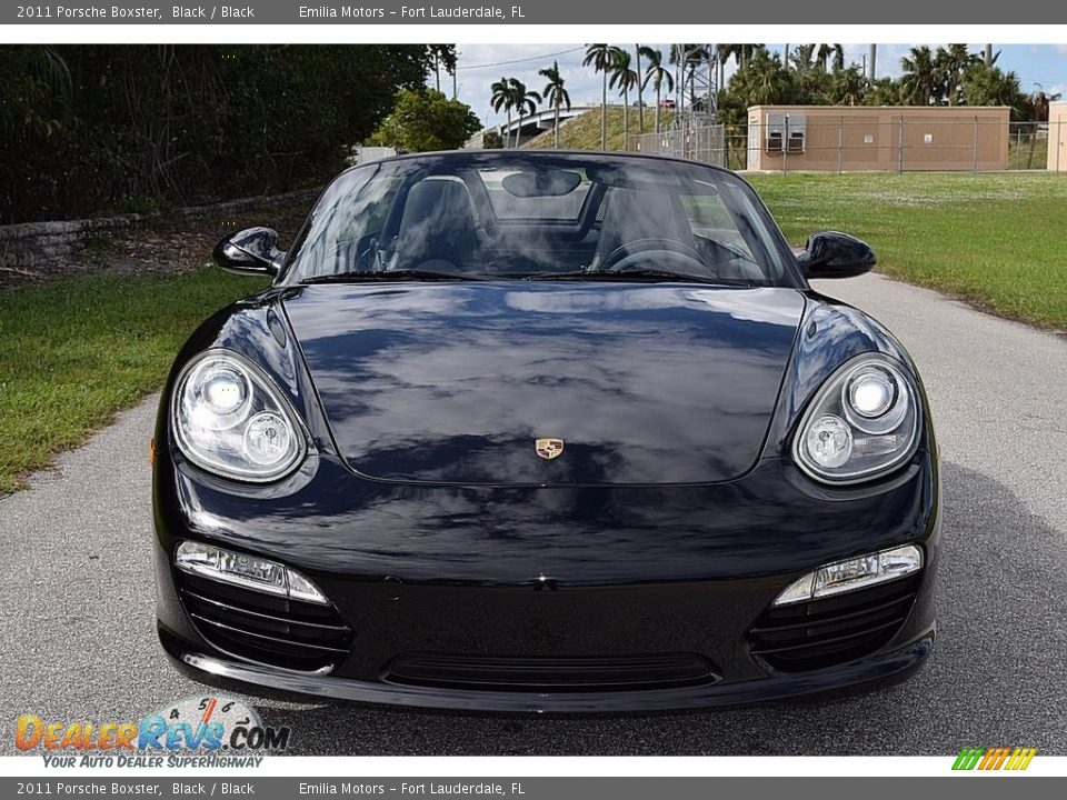 2011 Porsche Boxster Black / Black Photo #12