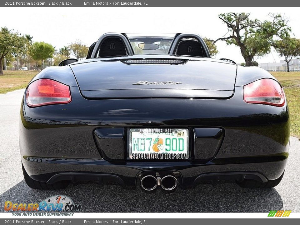 2011 Porsche Boxster Black / Black Photo #13