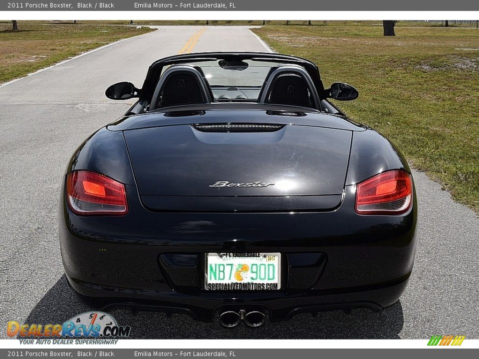 2011 Porsche Boxster Black / Black Photo #14
