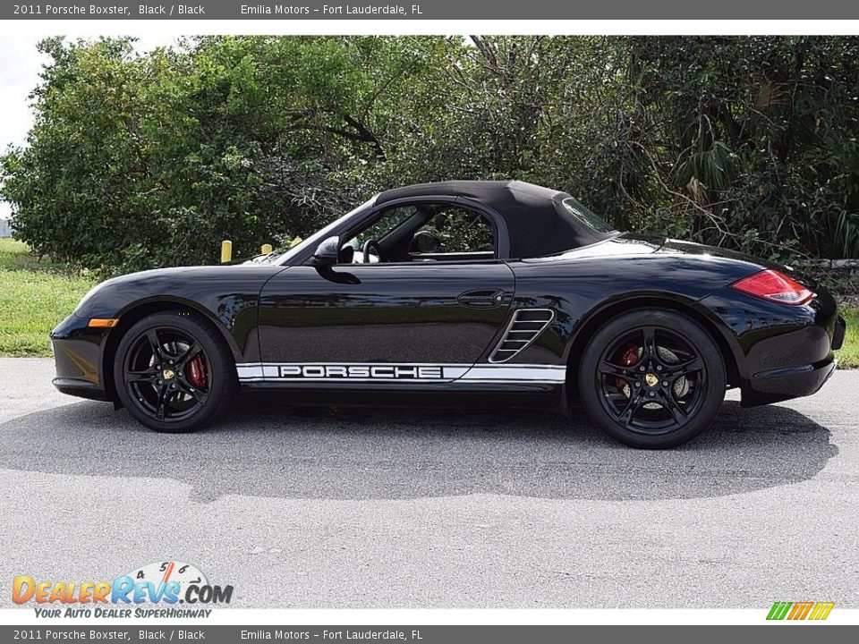 2011 Porsche Boxster Black / Black Photo #17