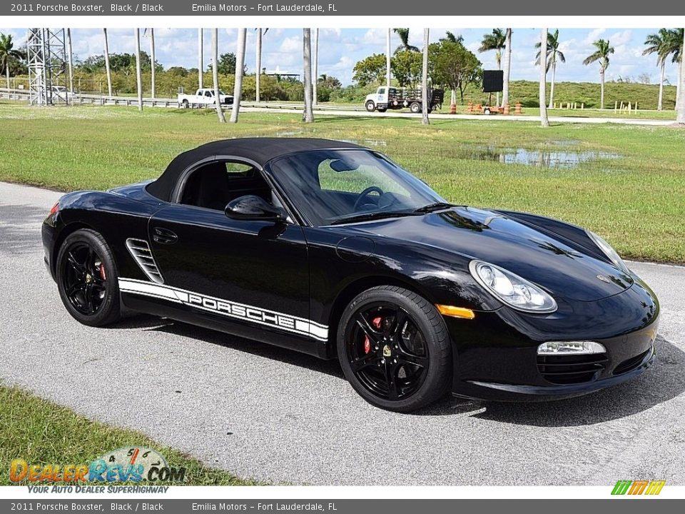 2011 Porsche Boxster Black / Black Photo #18