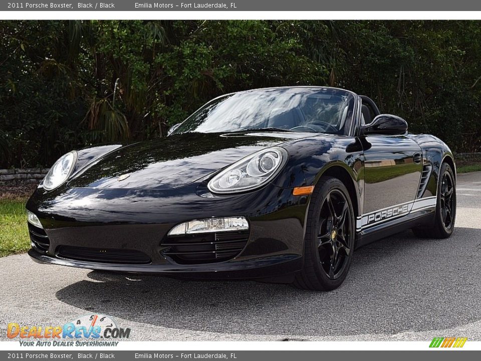 2011 Porsche Boxster Black / Black Photo #19
