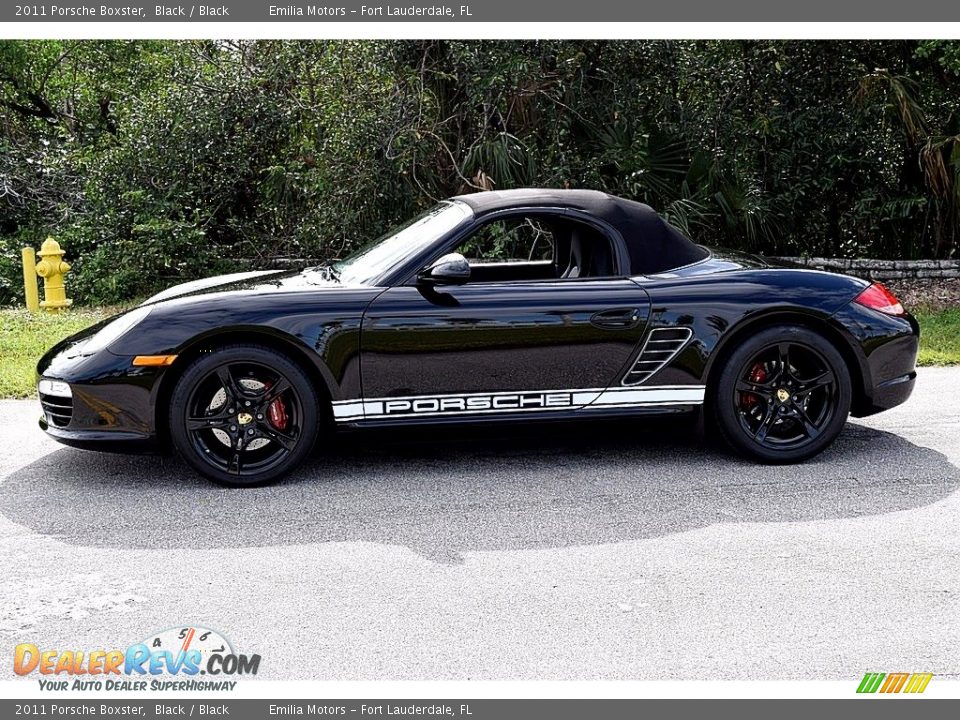 2011 Porsche Boxster Black / Black Photo #20