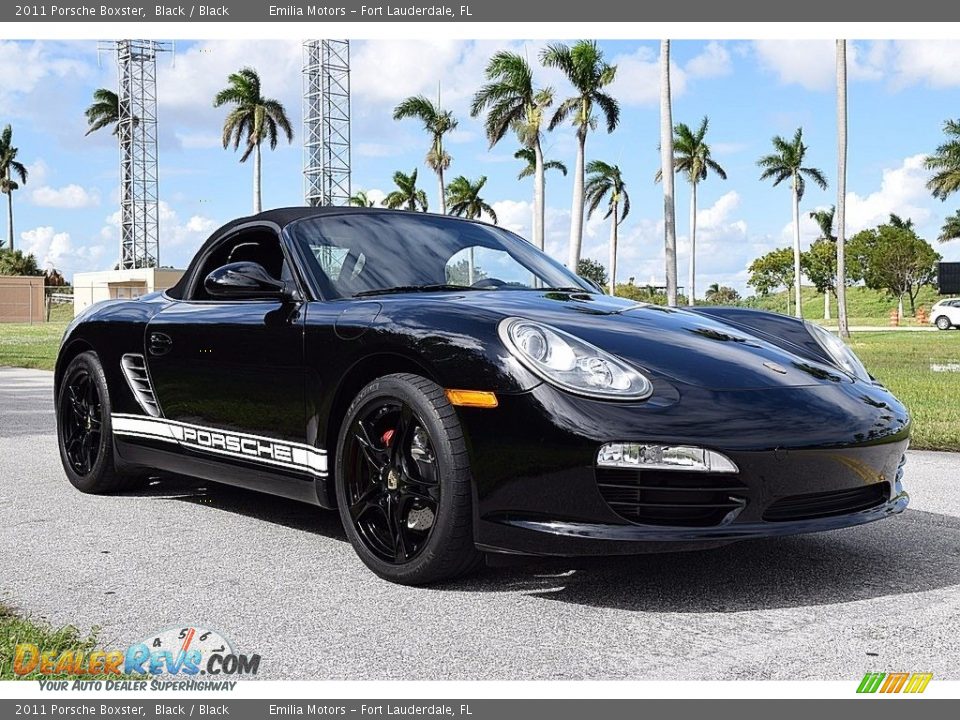 2011 Porsche Boxster Black / Black Photo #21