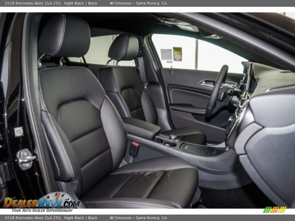 2018 Mercedes-Benz GLA 250 Night Black / Black Photo #2