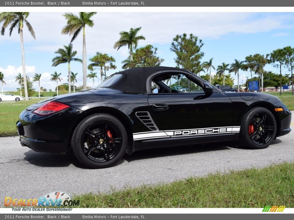 2011 Porsche Boxster Black / Black Photo #24