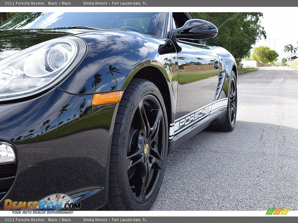 2011 Porsche Boxster Black / Black Photo #25