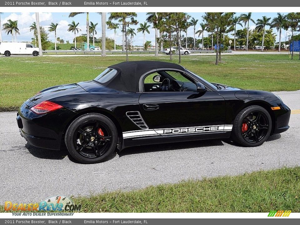 2011 Porsche Boxster Black / Black Photo #27