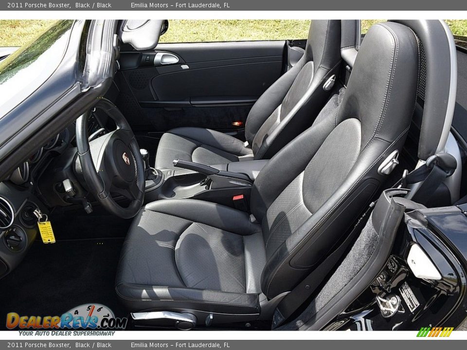 2011 Porsche Boxster Black / Black Photo #28