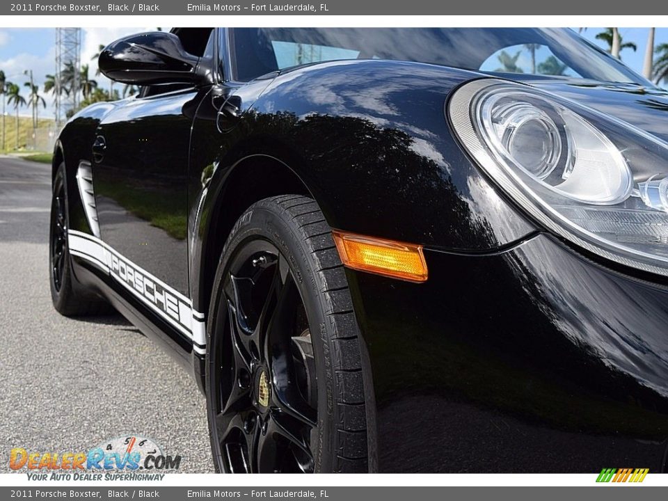 2011 Porsche Boxster Black / Black Photo #30