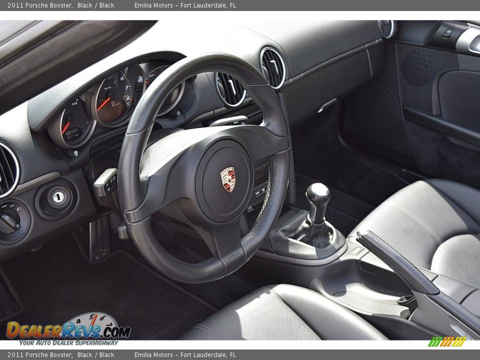 2011 Porsche Boxster Black / Black Photo #33