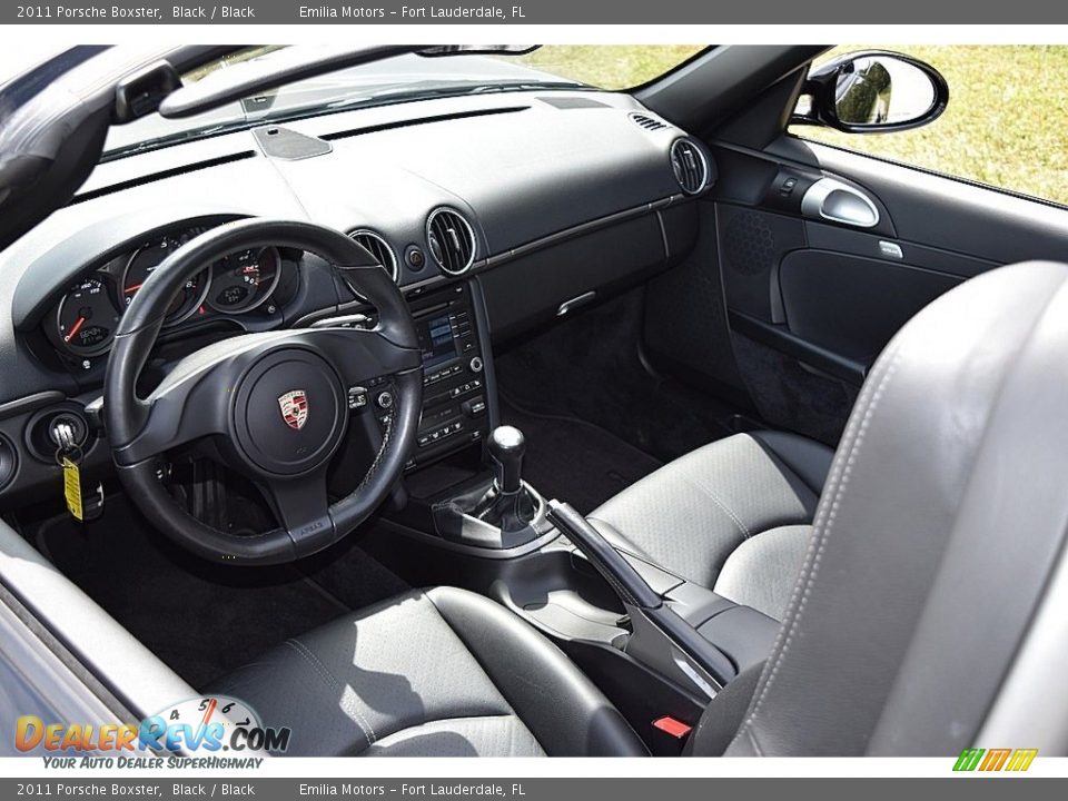 2011 Porsche Boxster Black / Black Photo #34