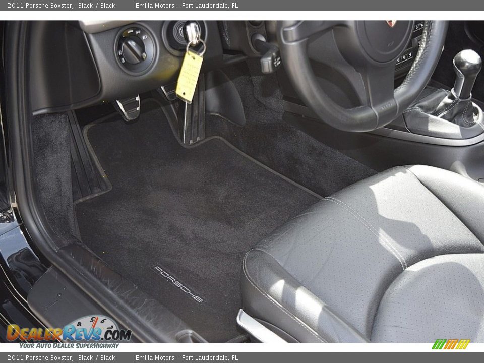 2011 Porsche Boxster Black / Black Photo #35