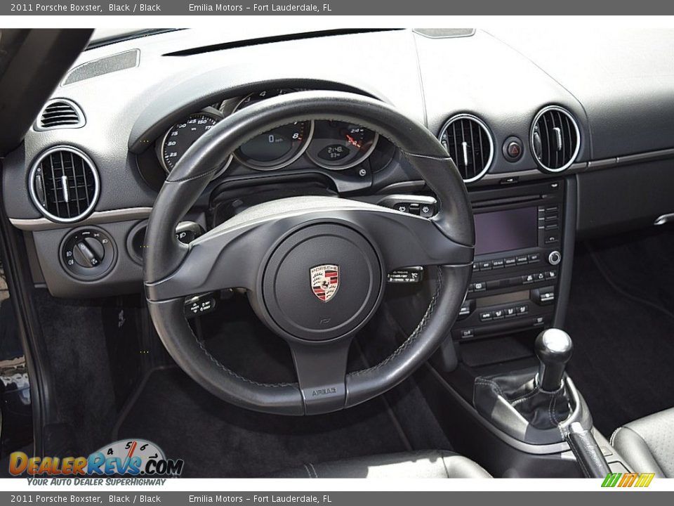 2011 Porsche Boxster Black / Black Photo #36