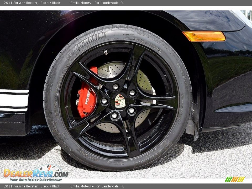 2011 Porsche Boxster Black / Black Photo #42