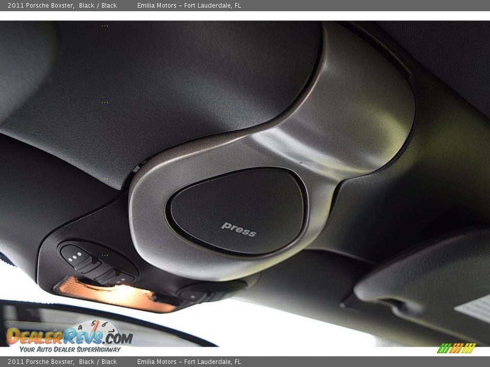 2011 Porsche Boxster Black / Black Photo #43