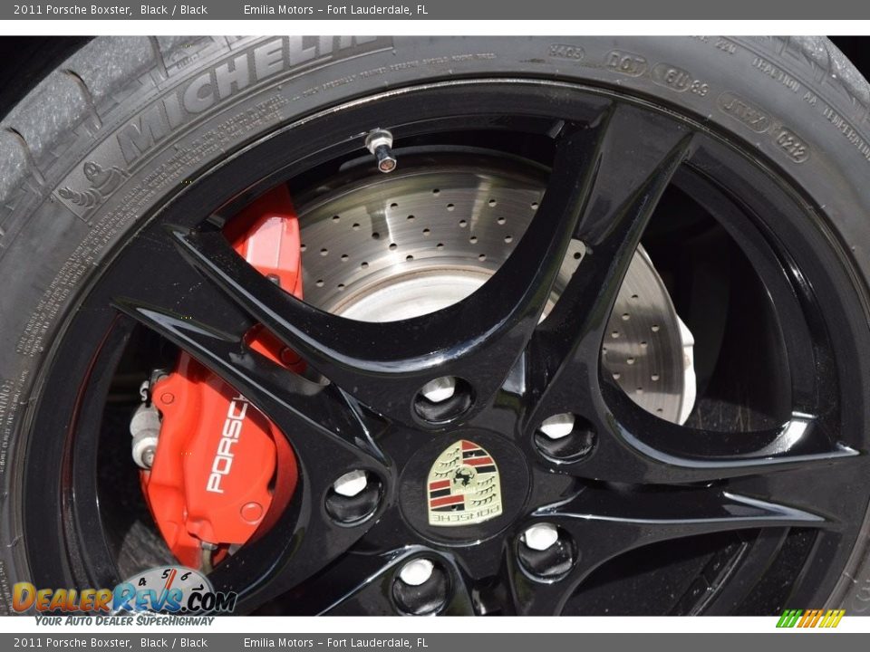 2011 Porsche Boxster Black / Black Photo #44