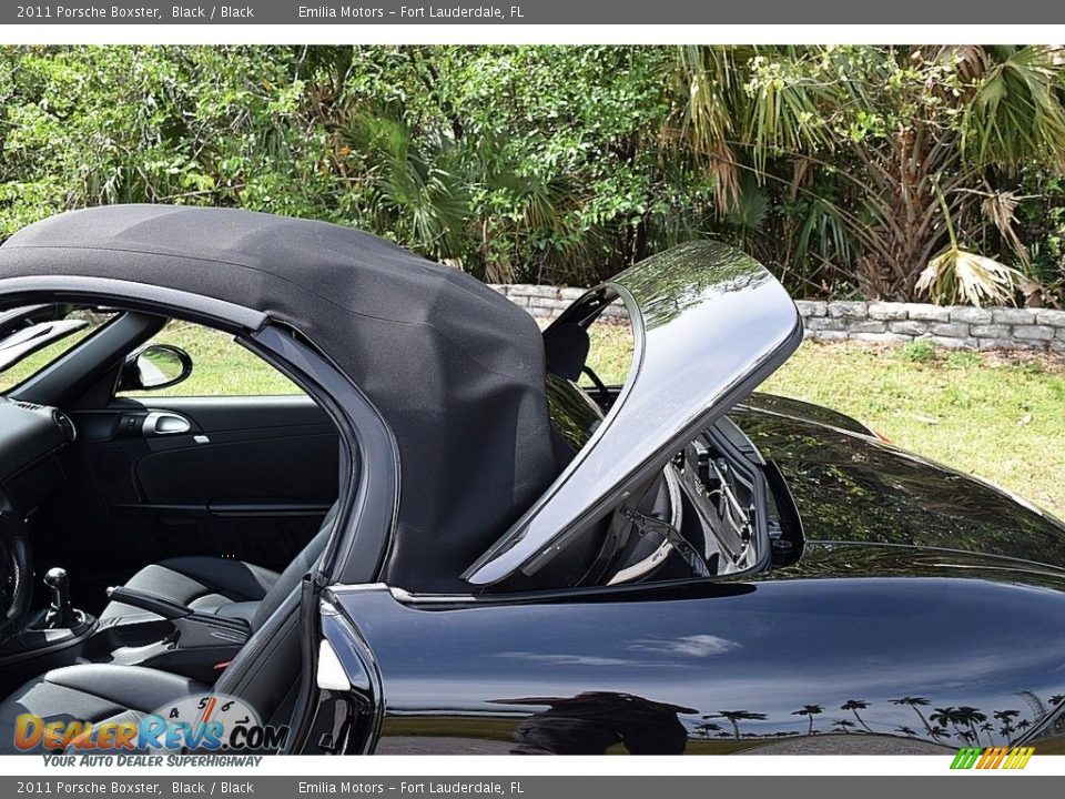 2011 Porsche Boxster Black / Black Photo #45