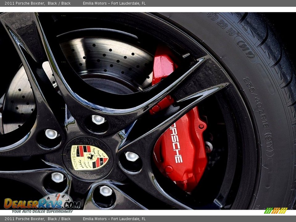 2011 Porsche Boxster Black / Black Photo #46