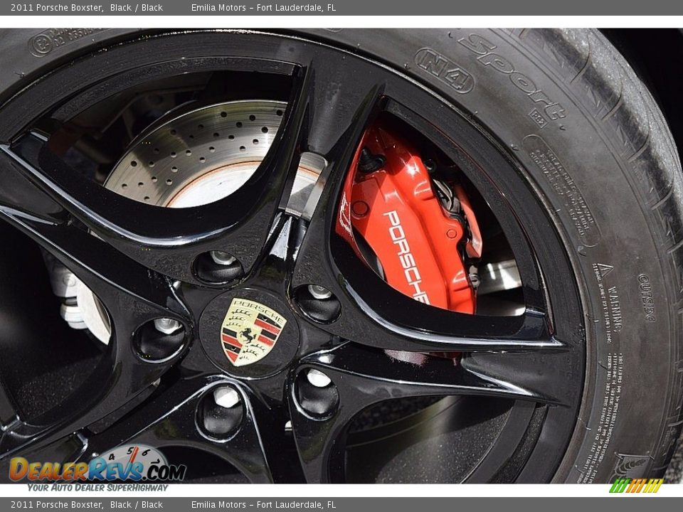 2011 Porsche Boxster Black / Black Photo #50