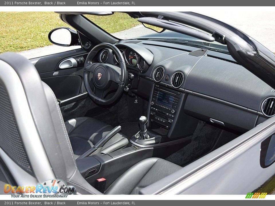 2011 Porsche Boxster Black / Black Photo #52
