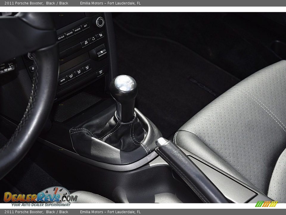 2011 Porsche Boxster Black / Black Photo #54