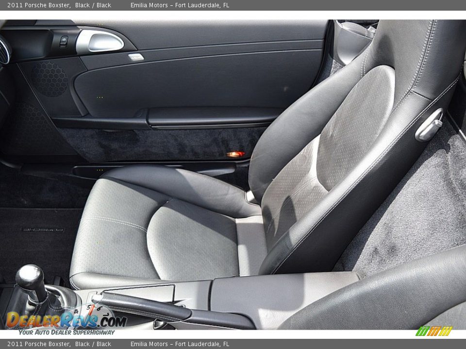 2011 Porsche Boxster Black / Black Photo #55