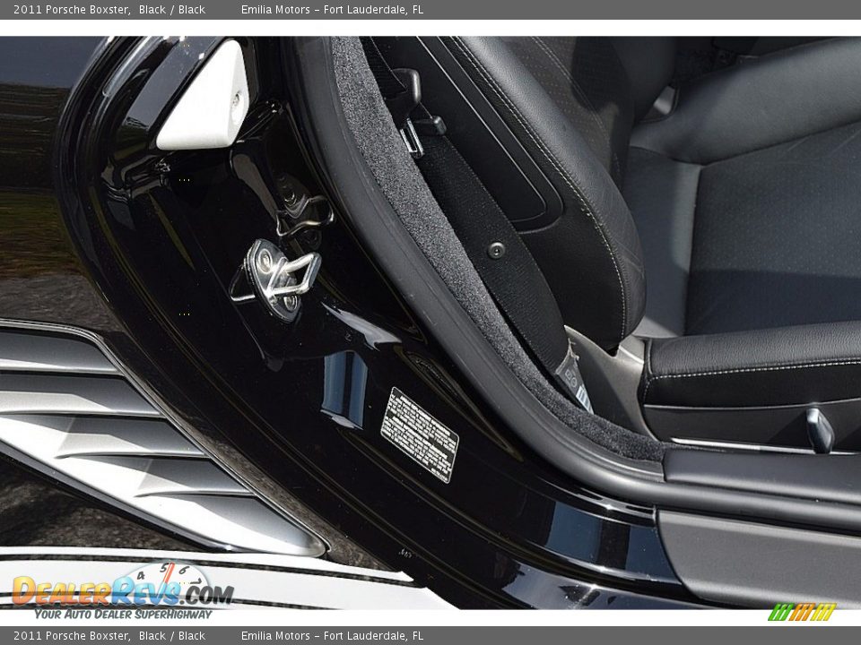 2011 Porsche Boxster Black / Black Photo #61