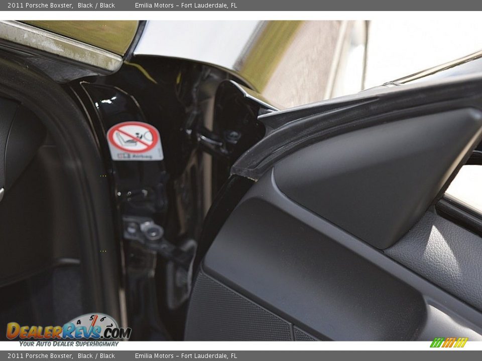 2011 Porsche Boxster Black / Black Photo #62