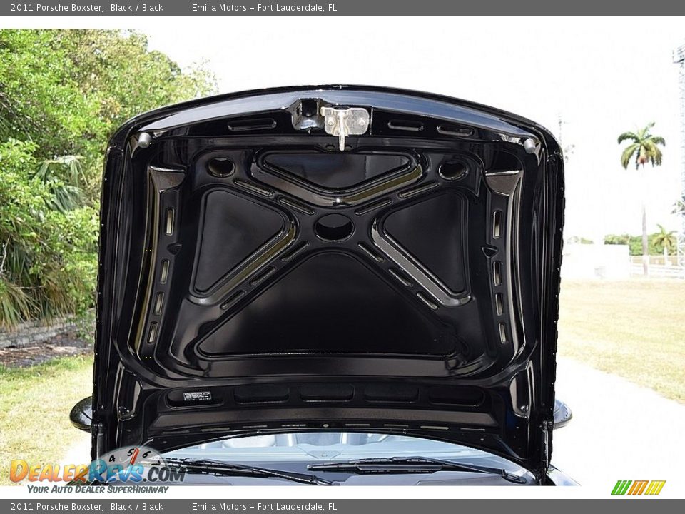 2011 Porsche Boxster Black / Black Photo #67