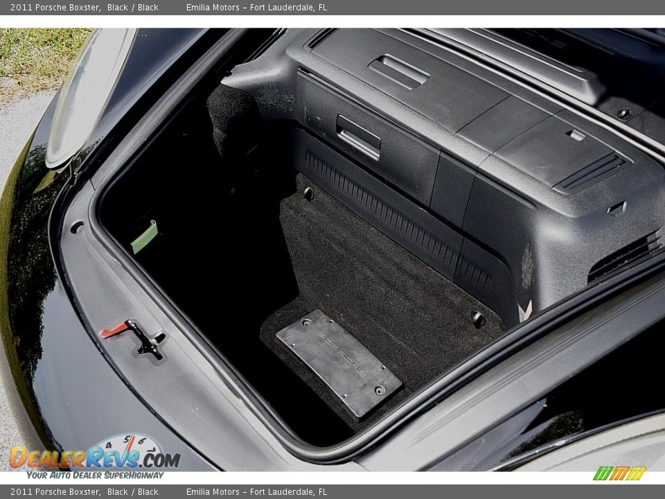 2011 Porsche Boxster Black / Black Photo #68