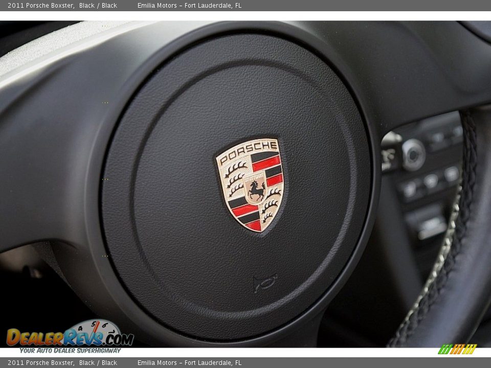 2011 Porsche Boxster Black / Black Photo #69