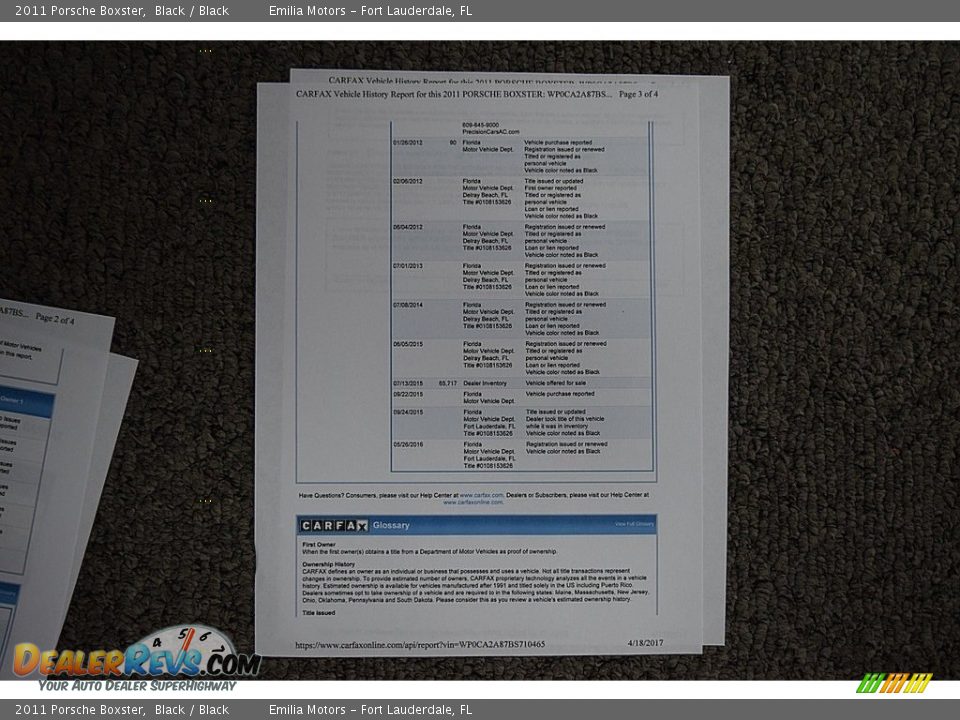 2011 Porsche Boxster Black / Black Photo #73